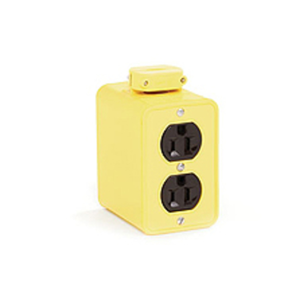 Woodhead Electrical Box, Outlet Box, Rubber 3086